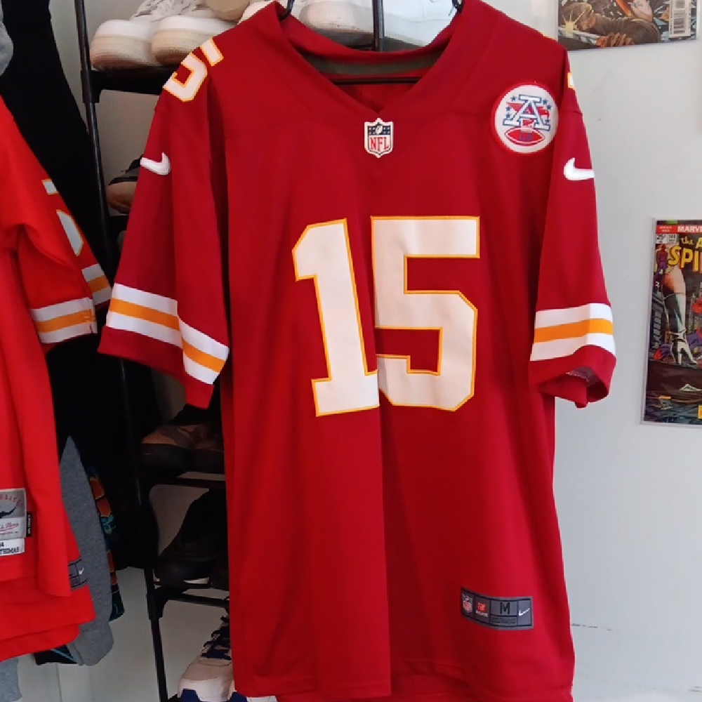 Nike Kansas City Chiefs #15 Patrick Mahomes Jeresy